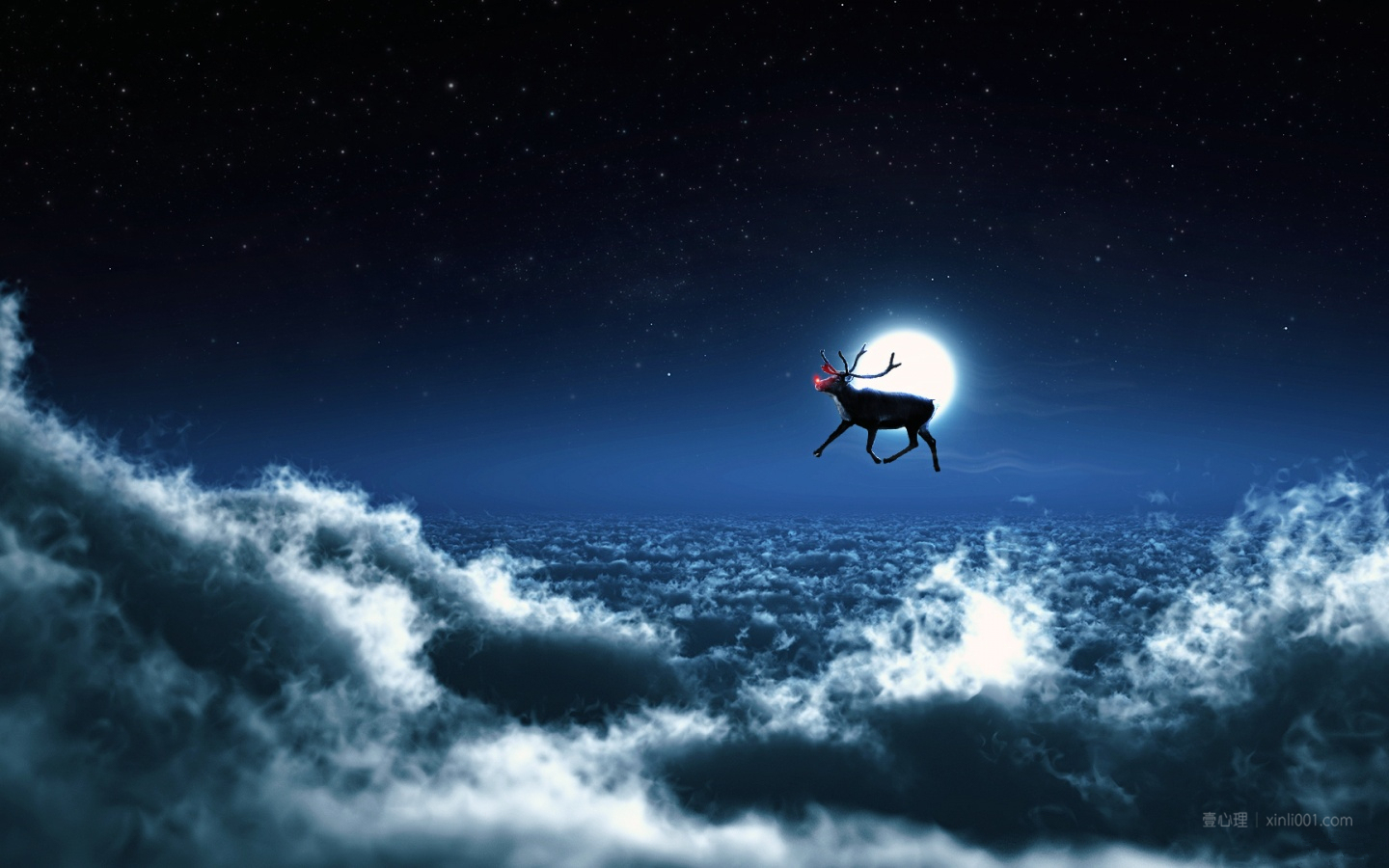 圣诞壁纸:圣诞老人快点来!